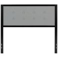 thumbnail image 4 of Flash Furniture Bristol Metal Tufted Upholstered Full Size Headboard in Light Gray Fabric, 4 of 8