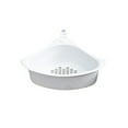 thumbnail image 1 of Kitchen Triangular Drain Basket Kitchen Triangular Sink Filter Kitchen Triangular Drain Basket Stable Easy Draining Corner Sink Strainer Basket For KitchenWhite, 1 of 1