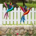 thumbnail image 3 of Stylish Metal bird Wall Art Decor, 3 of 5