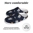 thumbnail image 6 of Goofa Panda Astronaut Print Womens Mens Cotton Lightweight House Slippers , Washable Home Slippers,Indoor Comfy Bedroom Cozy Slippers-42/43, 6 of 7