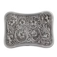 thumbnail image 4 of Hebil de cinturón de floral vaquero occidental vintage Joyería americana para hombre Pta Zulema Western Belt Buckle, 4 of 8