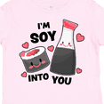 thumbnail image 4 of Inktastic I'm Soy into You with Cute Soy Sauce and Sushi Boys or Girls Toddler T-Shirt, 4 of 5