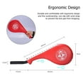 thumbnail image 3 of EBTOOLS 1 PC Double Target Kick Striking Pad Karate Taekwondo Kickboxing(Red), 3 of 6