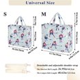 thumbnail image 2 of FORMRS Womens Corduroy Tote Bag Crossbody Shoulder Handbag with Pocket, Blue Ice Hockey, 2 of 7