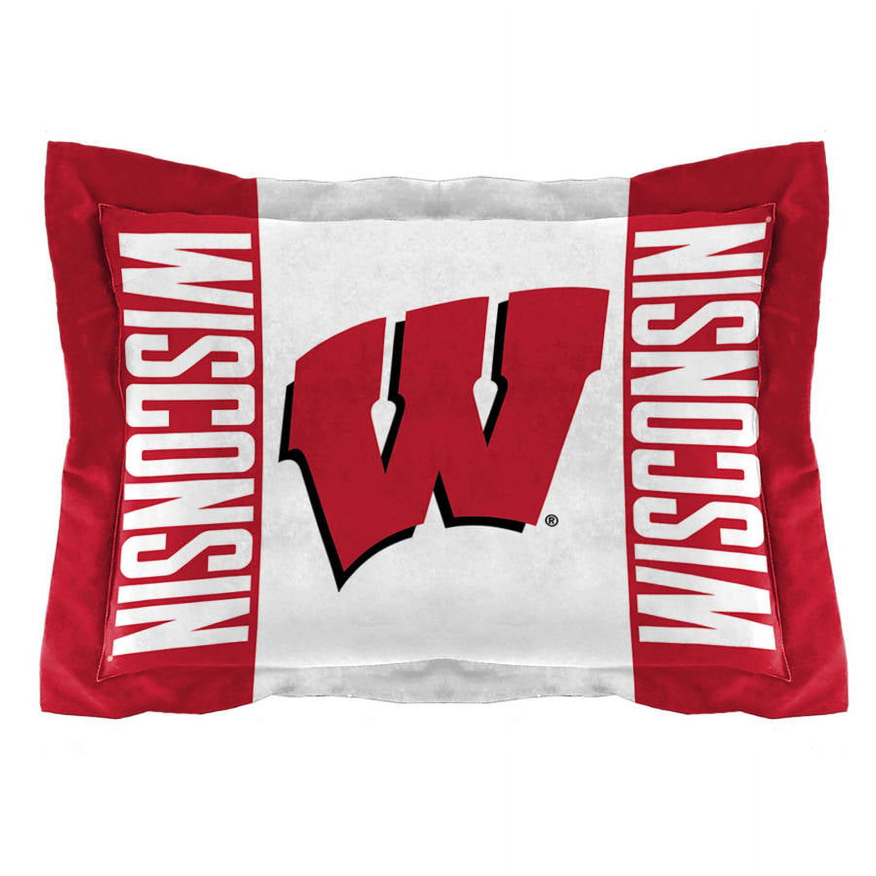 Wisconsin Badgers The Northwest Company Modern Take Twin Comforter Set