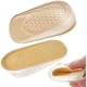 thumbnail image 1 of Copas de talón de gel de silicona: almohadillas para zapatos para aliviar el dolor, fascitis plantar, cojín de soporte de inserción, suela de absorción de impactos y copa de talón para el Sincero Hogar, 1 of 6
