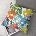 thumbnail image 7 of nygtbtfer Pillow Colorful Egg Pillow Case Happy Sage Bird Happy Welcome Outdoor Decoration for Holiday Home Sofa Couch Party White, 7 of 7