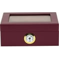 thumbnail image 4 of Quality Importers Glasstop Humidor, Red, 4 of 7