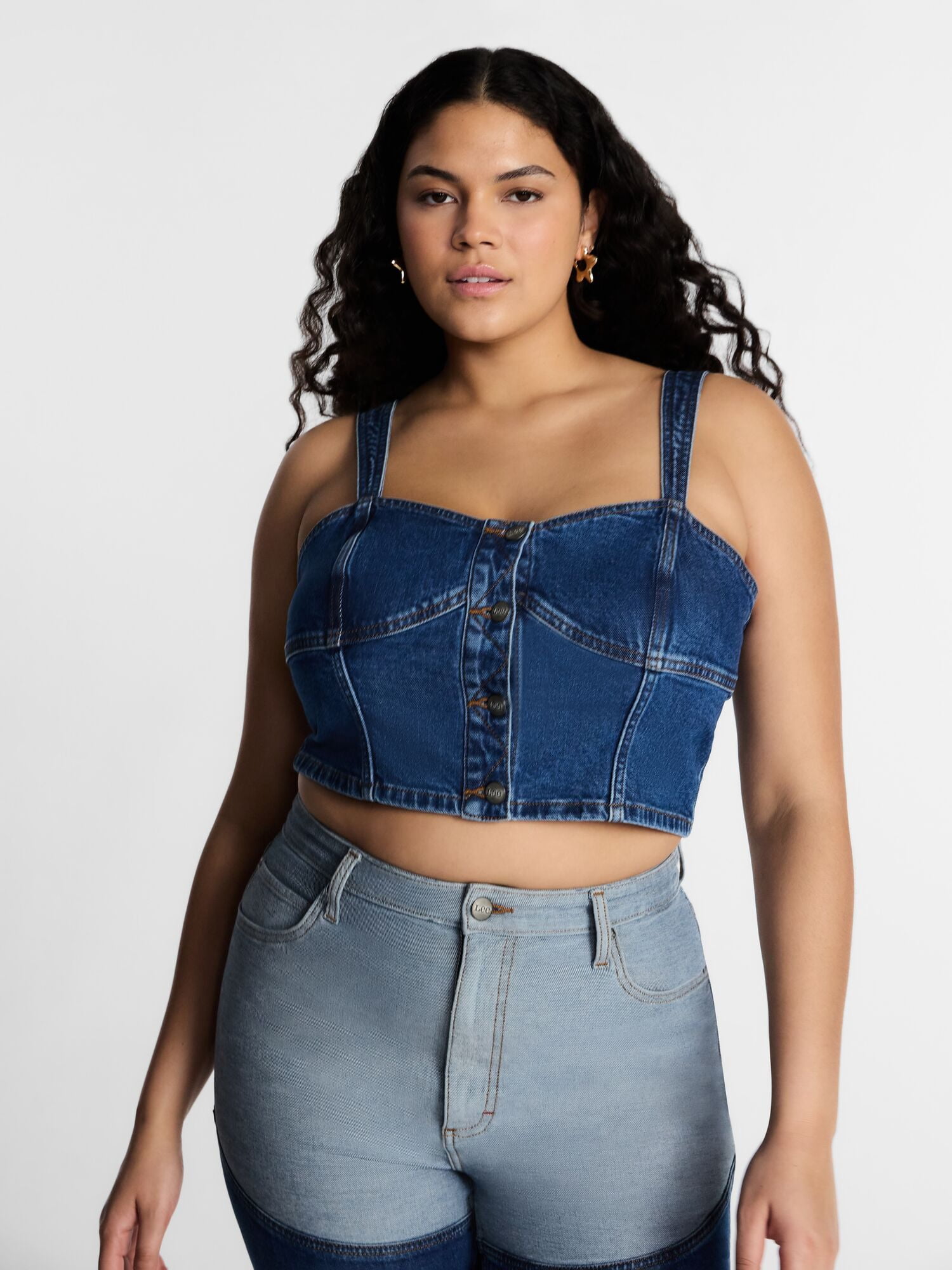 Kacey Lee® Women's Bustier Top, Sizes XS-XXL