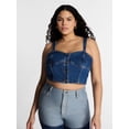 thumbnail image 3 of Kacey Lee® Women's Bustier Top, Sizes XS-XXL, 3 of 7