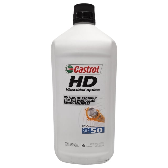 Aceite Monogrado SAE 50 API SL 946 ml Castrol