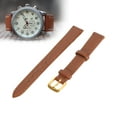 thumbnail image 1 of Ymiko Watch Strap,Unisex Universal Pin Buckle Watch Band PU Leather Replacement Watch Strap Accessory Brown,Pin Buckle Watch Band, 1 of 8