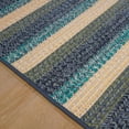 thumbnail image 3 of Colonial Mills Ashton Tweed Stripe Square - Blue Lites 7x7 Rug, 3 of 13