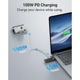 thumbnail image 4 of BENFEI Wireless USB C Transmitter and HDMI Receiver Kit, Supporting 1080P USB-C to HDMI Wireless Transmitter up to 98 Feet/30 Metre, 65W PD, Compatible with MacBook, iPad Pro, iMac, S23, XPS17, 4 of 9
