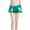 Green, variant on Women's High Waist Solid Role Play Pleated Mini Skirt Ruffle Lingerie Super Short Skirts Shiny Flared A-Line Skirt Wyongtao Clearance Under $10.00