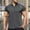 Dark Gray, variant on YLSDY Fashion Men's Cycling Jerseys Moisture Wicking Short Sleeve Quarter Zip Quick Dry Bike Shirts Short Sleeve Running Tops Dark Gray L