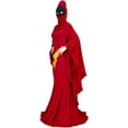 thumbnail image 3 of Adult Women Shadow Weaver Red Long Dress Full Set with Mask and Robe, 3 of 7