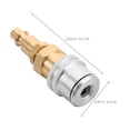 thumbnail image 2 of KAKOWELY tire machine accessories Air Chuck Metal Closed Flow Tire Air Chuck Locking Air Chuck Quick Connector For Tires Inflator Gauge Compressor Accessories, 2 of 5
