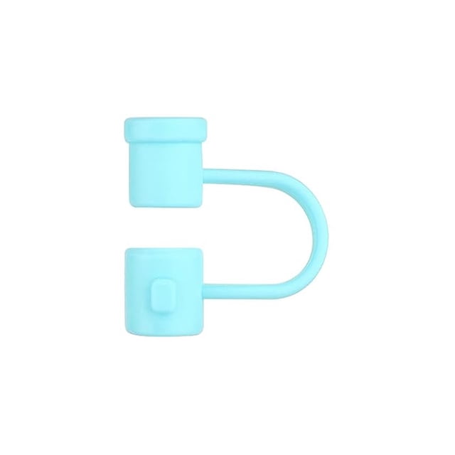 Straw Accessory Set Silicone Cover for Reusable Drinking for Travel Picnics Fitness Parties and Decoration