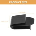 thumbnail image 2 of Shisuyan Car Air Conditioning Outlet Clamp Black 2Pcs 1.5X0.8X0.8In, 2 of 8