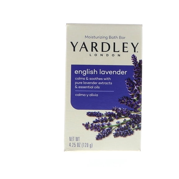 Yardley English Lavender Bath Bar, 4.25 oz 2 Pack