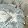 thumbnail image 3 of Juego de cama Juego de cama suave Juego de cama de tela cepillada Juego de cama de encaje Juego de cama de princesa Juego de cama suave con decoración de encaje Tela cepillada ANGGREK Otros, 3 of 5