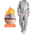 thumbnail image 2 of Unisex PVC Sauna Suit – Waterproof Sweat Workout Suit For Men & Women, Weight Loss Exercise, Gym Fitness, Anti-Rip Design, 2 of 7