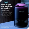 thumbnail image 3 of Katchy Electronic Indoor Insect Trap, Catcher, and Killer for Mosquitos, Fruit Flies, Moths, Gnats - (White), 3 of 9
