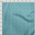thumbnail image 4 of oneOone Silk Tabby Light Blue Fabric Christmas Sewing Material Print Fabric By The Yard 42 Inch Wide, 4 of 5