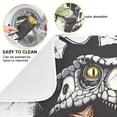 thumbnail image 2 of Dinosaur Face and Graffiti Dish Drying Mat Dish Drainer Rack Mats Water Absorbent Non-Slip Easy Clean Heat Resistant for Kitchen Counter, 2 of 8