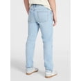 thumbnail image 3 of No Boundaries Men's Vintage Straight Fit Jeans, 100% Cotton, 14 oz Denim, Men's 28x30-40x32, 3 of 5