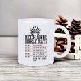thumbnail image 4 of Master Mechanic's Hilarious Rate Guide: From Standard to Helpful, Every Task Has Its Price, Ceramic-printed Novelty White Mug, Dishwasher Safe Useor as a Gift for Others, 4 of 5