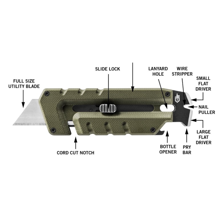 Gerber Prybrid Multi-Tool, Stainless Steel, Black photo 5