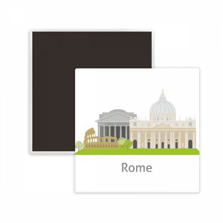

Italy Rome Landscape National Landmark Square Ceracs Fridge Magnet Keepsake Memento
