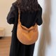 thumbnail image 2 of Bolso Bandolera Pana para Mujer Bolso Compras Informal Media (marrón), 2 of 9