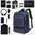 thumbnail image 4 of ChicYu Business Double-Shoulder Laptop Backpack Ideal for Business Travel Office Work and Daily Use Suitable for Carrying Laptops Documents and Business, 4 of 5