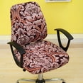 thumbnail image 3 of Ludlz Stylish Elastic Home Office Chair Seat Back Cover Protector Set Slipcover Decor, 3 of 8