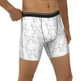 thumbnail image 5 of Sigee Poodle Dog for Men's Boxer Briefs,Moisture Wicking and Breathable Medium, 5 of 9