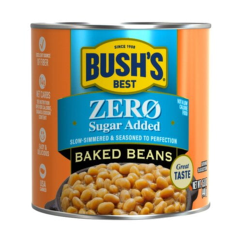 Bush's Best Zero Sugar Added Baked Beans, 15.8 oz( pack of 1 )