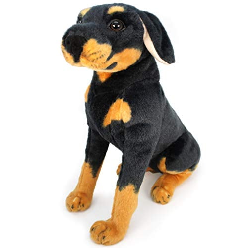 large dog stuffed animal
