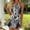 colorful tie dye, variant on Ynynlocho Womens Halter Romper with Pockets Summer Colorful Tie Dye Elastic Waist Short Jumpsuit