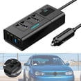 thumbnail image 3 of Xuanheng 200W Car Power Accessory Car Safe Protection DC 12V to 110V 220V Black, 3 of 8