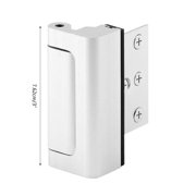 Ywmsfl Home Security Door Lock Aluminum Alloy Door Reinforcement Lock Flip High Night Lock Childproof Door Security Device