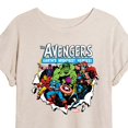 thumbnail image 3 of Marvel The Avengers - Paper Rip - Women's Oversized Graphic T-Shirt, 3 of 5