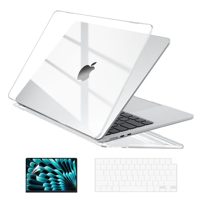 Funda compatible con MacBook Air M2-M4 de 15 pulgadas con accesorios