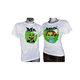 thumbnail image 3 of Playera Duo Parejas 2 Piezas Estampado de Ogros Color Blanco Talla Mediana Marca Emil SaEs, 3 of 4