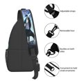 thumbnail image 5 of Anime Solo Leveling Lightweight Cross Chest Bag Diagonally Sling Bag Crossbody Backpack Shoulder Bag Sports Outdoor, 5 of 9