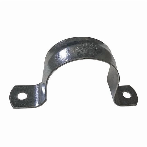Manufacturer Varies Pipe Strap,Galvanized,1-1/4" Size GA-125PS