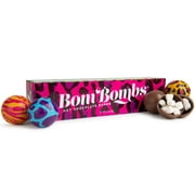 BomBombs, Hot Chocolate Bombs, Includes Fudge Brownie Party Animal Themed Cocoa Bombs Filled with Marshmallows, Pack of 5