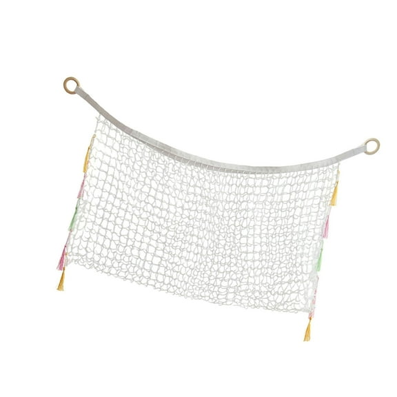 Breathable Meshes Toy Hammock Large Stuffed Storage Net Corner Hanging Net for Children's Room Organization